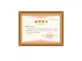 廖老師證書(shū)